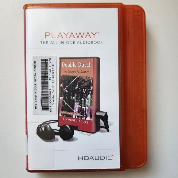 Double Dutch by Sharon M. Draper Playaway Audiobook, Former Library Copy - Picture 1 of 7